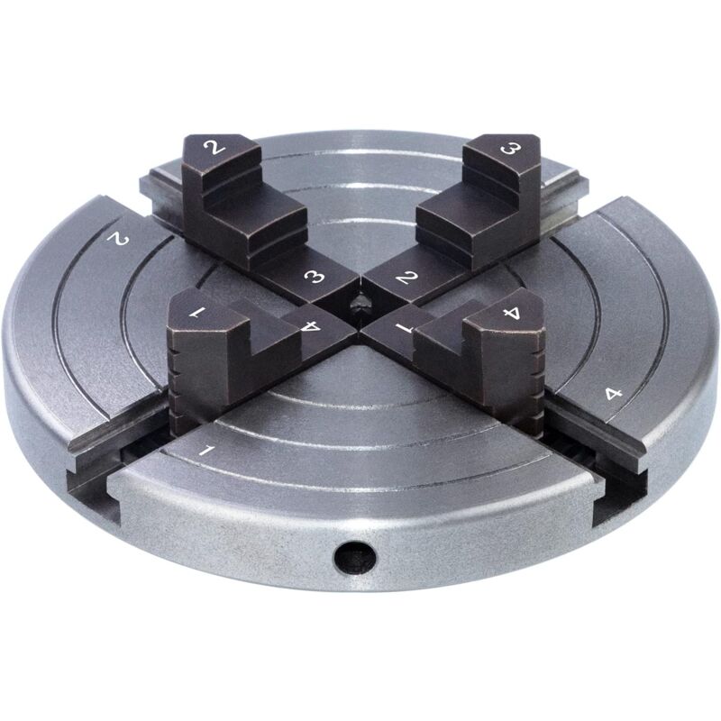 Mandrin de tour à bois de 152mm 4 Mâchoires mandrin de tour centrage automatique 1''X8TPI
