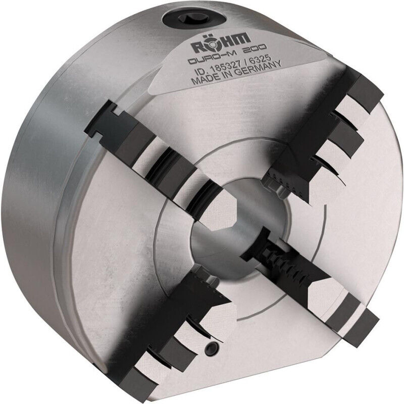 Mandrin de tour à quatre mors duro-m 80/4 din 6350