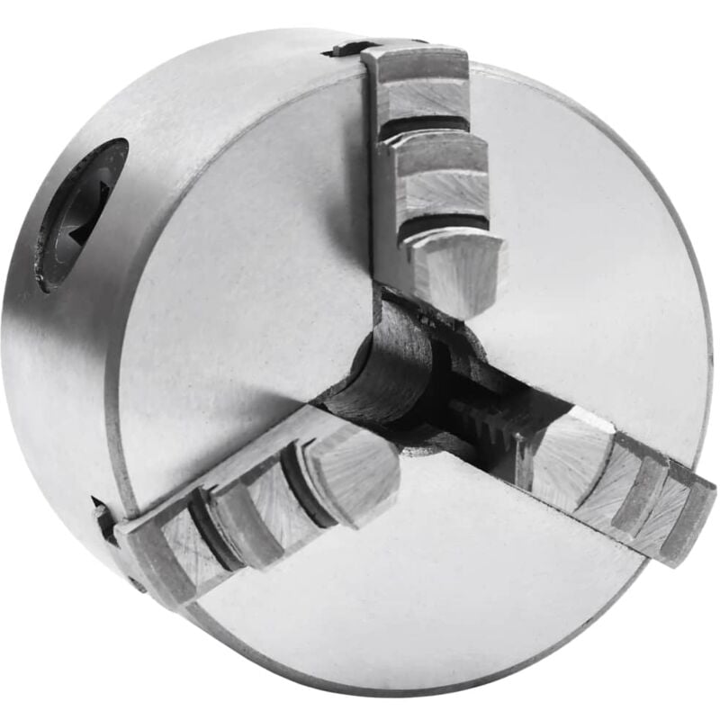 Mandrin de tour auto-centrant à 3 mâchoires 80 mm Acier CFW31555
