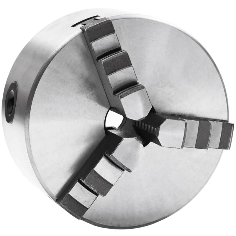 Vidaxl - Mandrin de tour auto-centrant à 3 mâchoires 125 mm Acier