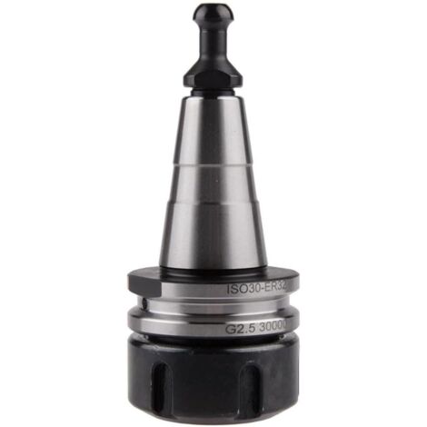 Mandrin de tour de serrage ISO30 ER32 45L fiable avec goujon de tirage,