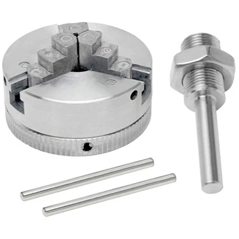 Zinc Alloy Lathe Chuck for Electric Hammer Drill - Automatic Centering Clamp