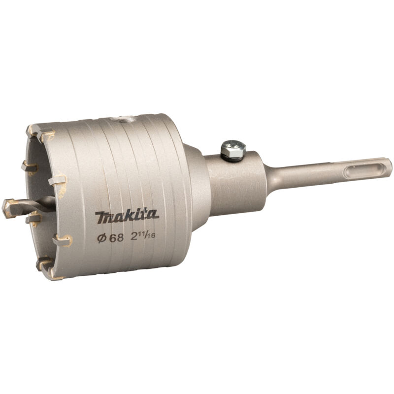 Scie cloche avec mèche d'alignement. Bit Makita D 74011 68 mm SDS plus - vue 3