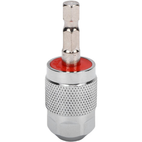 Mandrin Sans Clé 1/4 Inch Hex - Adaptateur pour Outils Électriques - 3 Mors (1.5-6.5mm) - Alliage Acier Haute Résistance