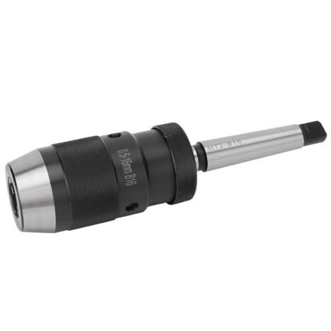 Mandrin sans clé à serrage rapide à cône Morse pour perceuse 0,5-16 mm MT2-B16