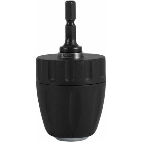 Mandrin,0.8-10mm 3/8"-24unf Mandrin Porte Foret Sans Clé Avec Porte Douille Hexagonale 1/4" Accessoires Pour Perceuse