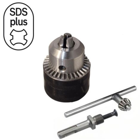 Mandrino a cremagliera 3-16mm con adattatore SDS Plus