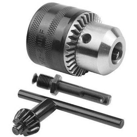 Mandrino A Cremagliera + Sds Plus 789511 Wokin 1/2Fxmm 20 X Punte Mm 1,5/13 +Chiave - 2 Pz