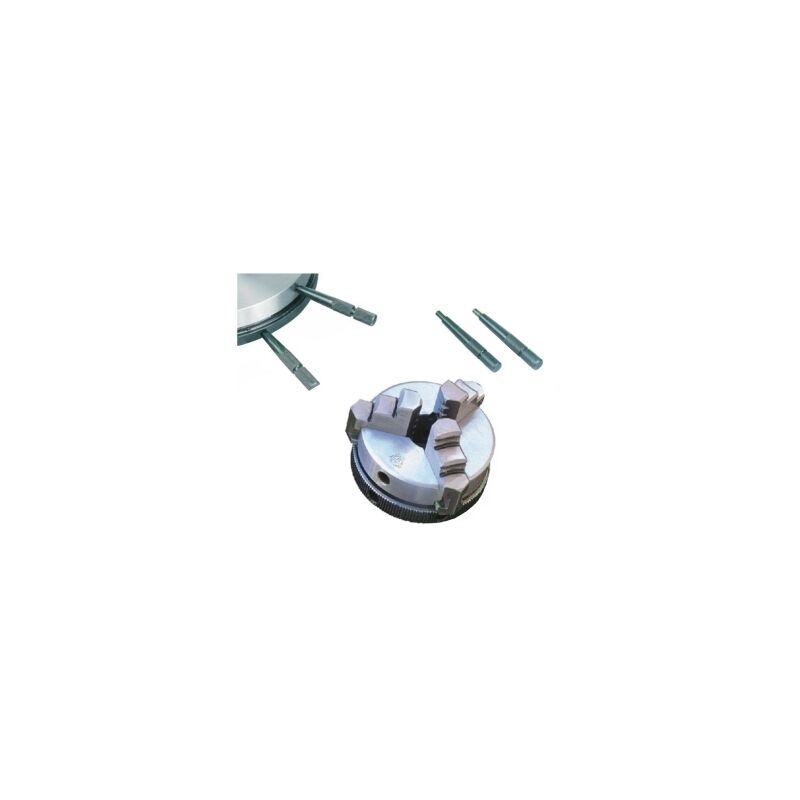 Grecoshop - Mandrino autocentrante per tornio 3 griffe 65mm