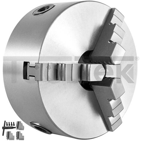 MANDRINO AUTOCENTRANTE TORNIO GRIFFE 3+3Ø100mm GANASCE PRECISIONE
