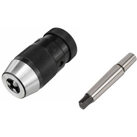 MANDRINO AUTOSERRANTE 1-10mm ATTACCO B12 PER TORNIO TRAPANO COLONNA + MT2B12