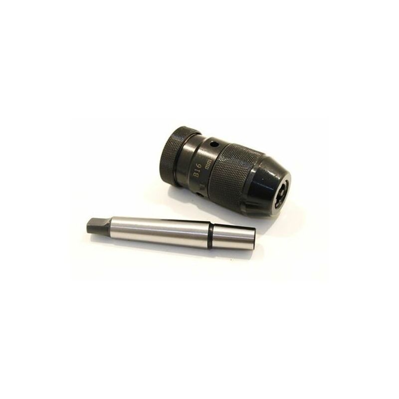 Image of Oxford - mandrino autoserrante 1-16 mm con attacco conico B16 + adattatore MT2 per tornio