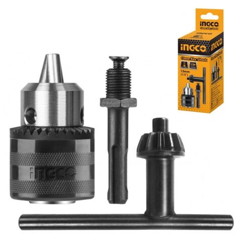 MANDRINO AUTOSERRANTE PER TRAPANO 13 mm INNESTO SDS PLUS E CHIAVE INGCO