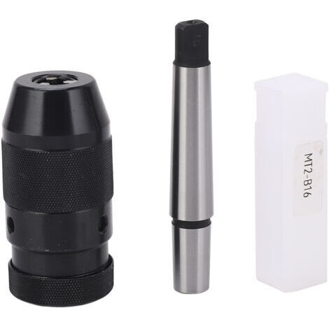 Mandrino autoserrante senza chiave B16, capacità 1-13 mm, con prolunga MT2 per torni e trapani