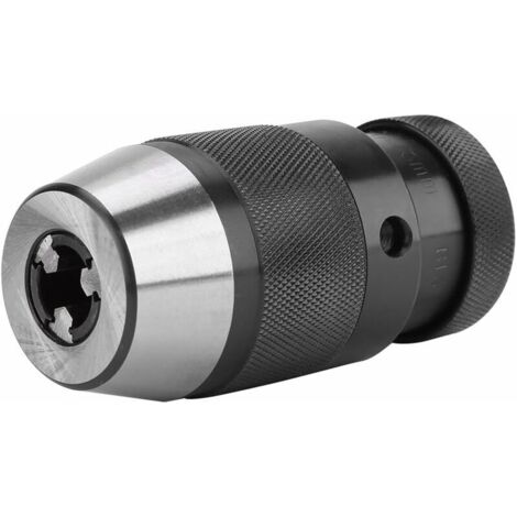 Mandrino autoserrante senza chiave in acciaio B16, mandrino conico, mandrino per tornio elettrico, capacità di serraggio 0-13 mm (1/2") (mandrino di serraggio)