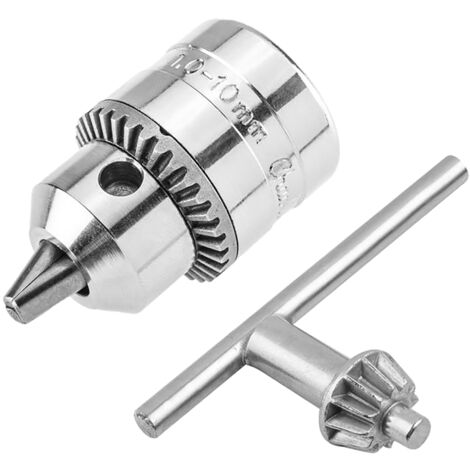 MANDRINO CON CHIAVE mm 10 - attacco F.3/8 x 24 - GRAPHITE