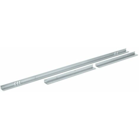 Mandrino per architrave con piastra scorrevole ISM BG argento GEZE