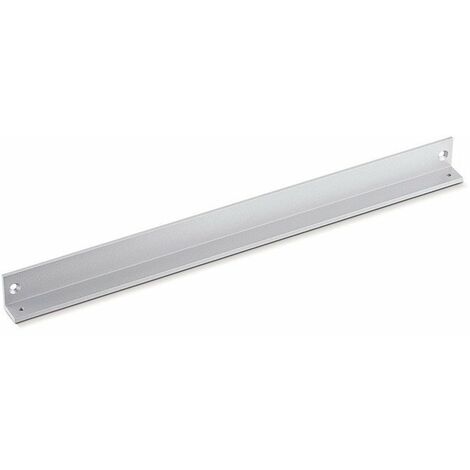 Mandrino per architrave per guida di scorrimento R BG argento GEZE