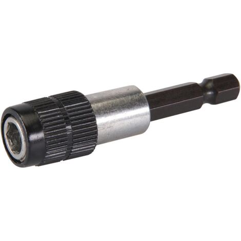 Mandrino portapunta a sgancio per avvitatore incastro esagonale 1/4" Silverline