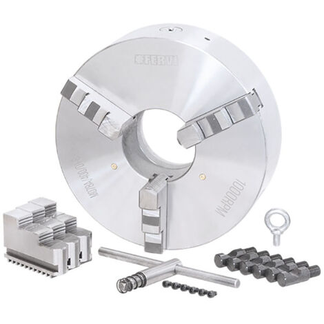 Mandrino tornio autocentrante FERVI M078A/400/D1-8 - 3+3 griffe - Ø 400 mm - CAMLOCK D1-8 - ghisa