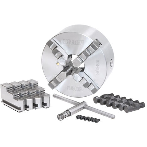 Mandrino tornio autocentrante FERVI M079A/250/D1-6 - 4+4 griffe - Ø 250 mm - CAMLOCK D1-6 - ghisa