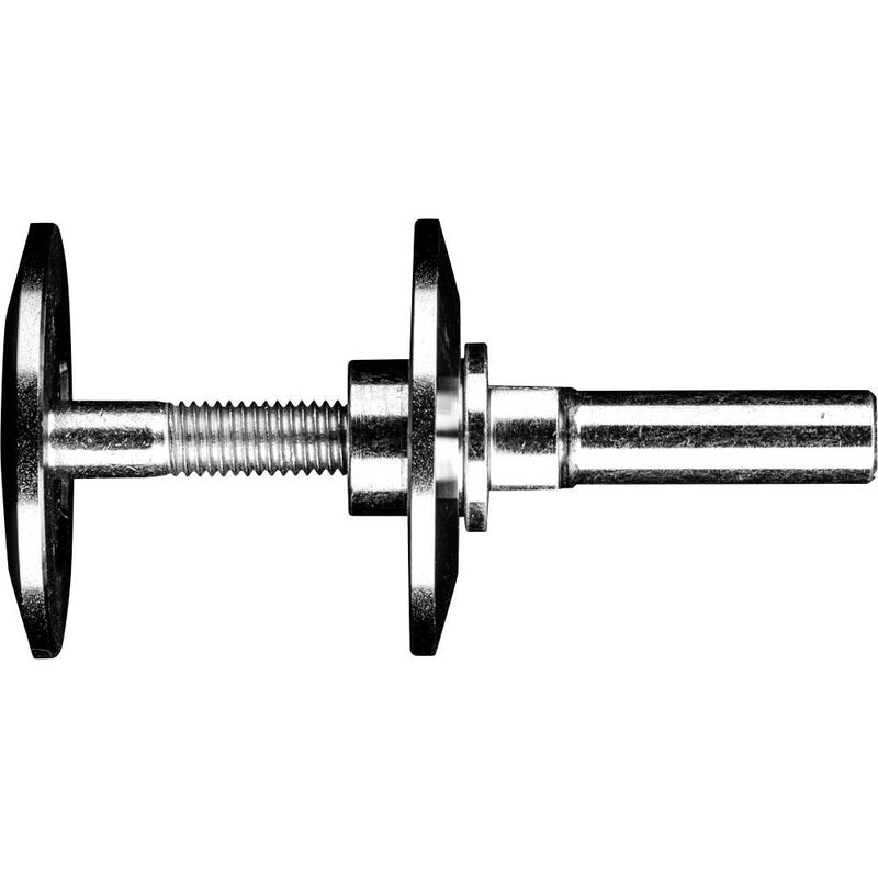 Mandrins porte-pièces pour disques de polissage textiles et disques en feutre, ø de tige : 12 mm, Alésage 20 mm