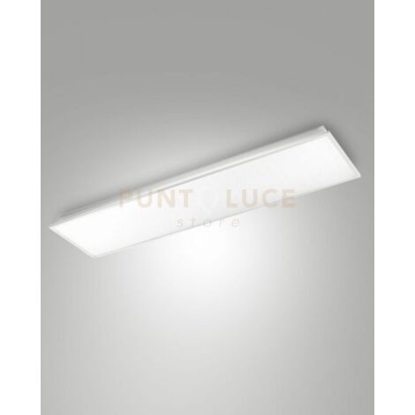 MANET PLFONIERA INCASSO 30X120CM WW PRISMATIC CRI90 DIMMERABILE 0-10V 3000K 5100LM 40W