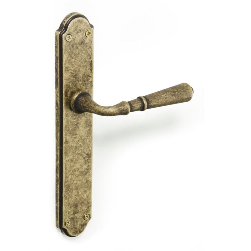 Mengual - P132Pe Poignée Modèle Albin Argent Vieilli