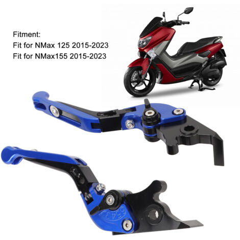 [Maneta de embrague] Maneta de embrague y freno plegable y ajustable de aleación de aluminio para Yamaha NMax 125 155 2015-2023