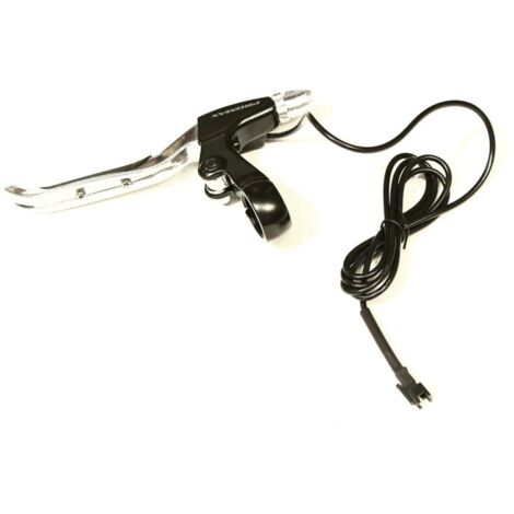 Maneta de freno para bicicleta con protector y sensor de frenada