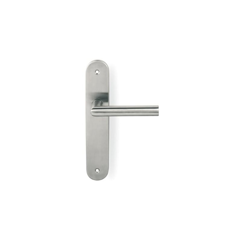 

Maneta Placa Oval T/V Modelo Hebe Inox - Inox Mate
