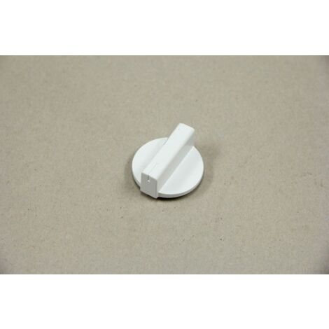 Manette blanche de commande pour Plaque de cuisson BRANDT AS0006464