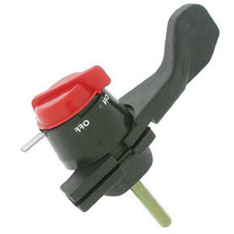 Manette d'accélération adaptable avec bouton STOP - M 6 x 33mm