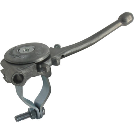 Manette d'accélération aluminium avec fixation collier - Diamètre 23-27 mm