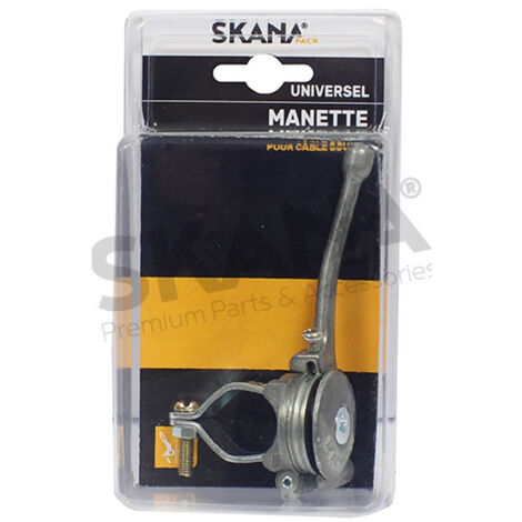 Manette D'accélération En Aluminium. Avec Collier ø : 23 à 27 Mm Pour Fixation Sur Le Mancheron. Pour Utilisation Avec Un Câble