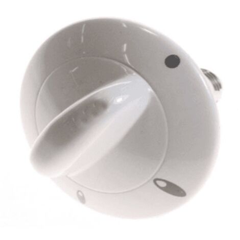 Manette de brûleur blanche  76X3513 pour Cuisinière BRANDT