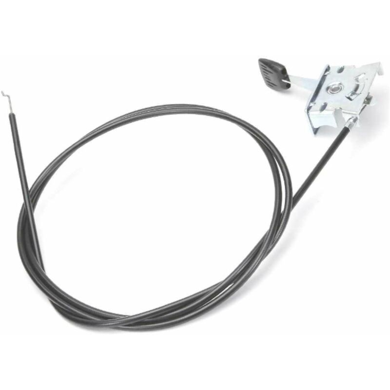 Manette de gaz commande d'accélérateur strandard métallique avec câble 1,80m Universelle Tondeuse Tracteur Autoportée Entretien Parc Jardin Réparation