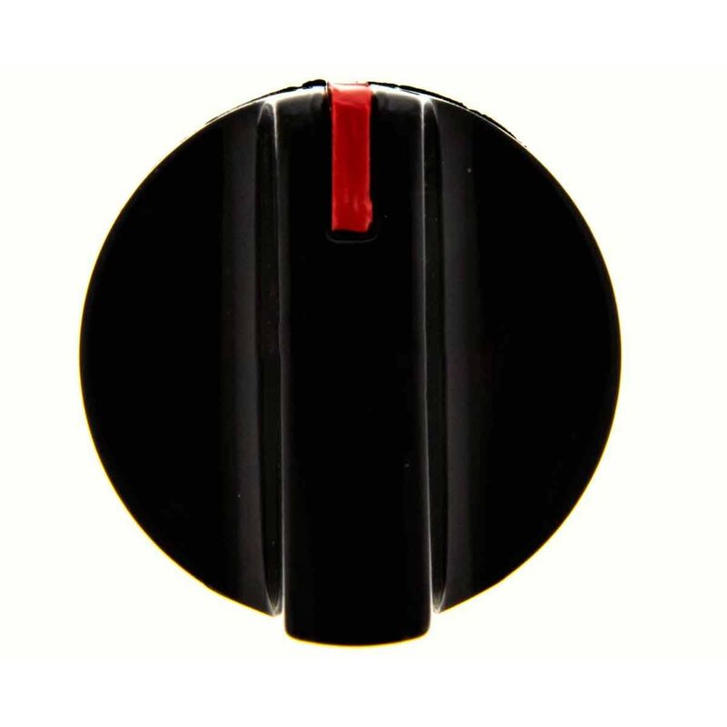 Manette De Robinet Gaz Dessus Balay Electrolux Corbero Noir Diamètre Axe 6 Mm