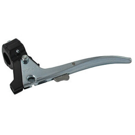 Manette d'embrayage métallique avec cliquet - pour guidon Ø: 22mm.