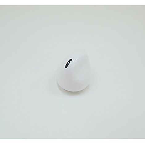 MANETTE GAZ/ELE.PLANS FRONT.P60/90 BLANC pour TABLE DE...
