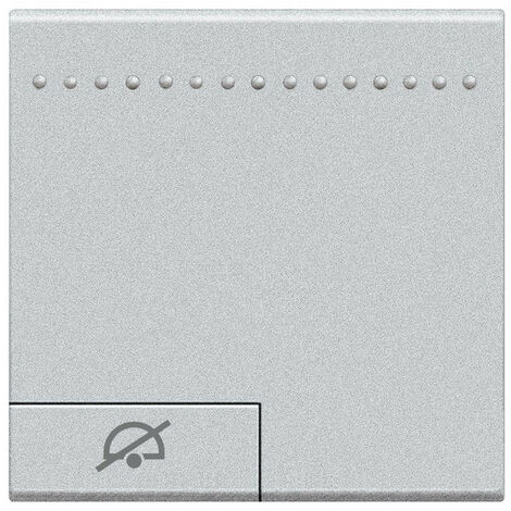 Manette Livinglight avec symbole Ne Pas Déranger 2 modules Tech BTICINO NT4915M2DD