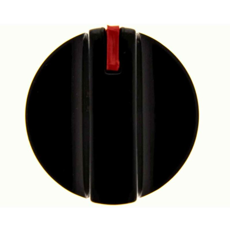 Balay - Manette Robinet Gaz Dessus Noir Diametro Axe 6 Mm E-3130