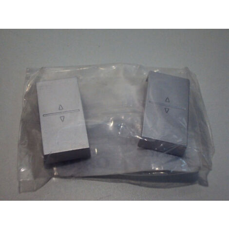 Manette touche double flèches haut et bas pour interrupteur sans fil ou bouton-poussoir à 4 contacts Sterling NIKO 121-00010