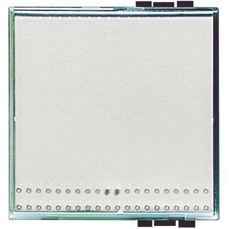 Manette transparente pour commandes à bascule Livinglight 2 modules BTICINO N4932/2