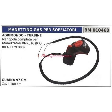 Manettino acceleratore AGRIMONDO atomizzatore bmk816 010460
