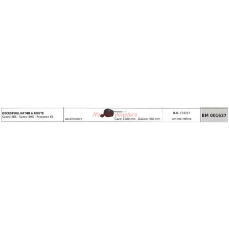 Manettino acceleratore BLUE BIRD decespugliatore carrellato Speed 4BS 4HO 001637
