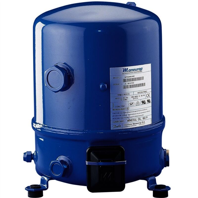 Reporshop - Compresseur Manurop NTZ-108 120F0004 R404A R452A 380V 4CV Basse température 108cm3