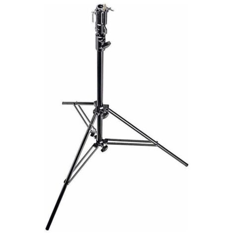 Manfrotto 008BU trépied noir aluminium 15 kg charge