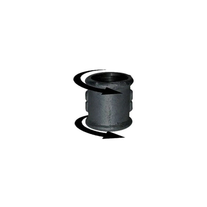 

Codital - Manguito 12x17, recto negro