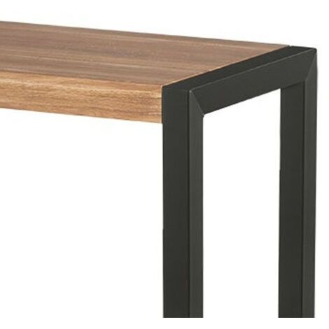 Mange-debout chêne et métal 120cm Catane Casita CATATAMD 120